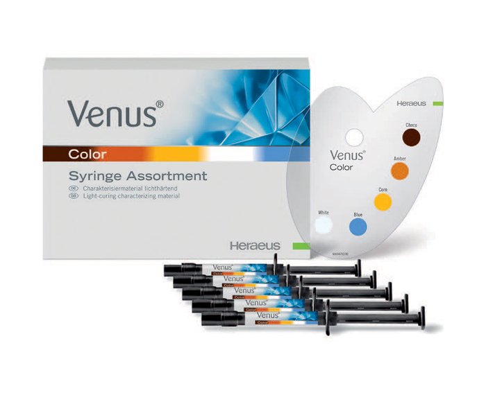 KULZER VENUS COLOR ASSORTMENT 5 σύριγγες x 1g stelladent